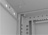 Lanberg Szafa instalacyjna rack wisząca 19 9U 540x350 szara drzwi przeszklone ( flat pack)
